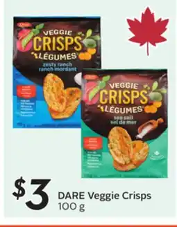Sobeys DARE Veggie Crisps offer