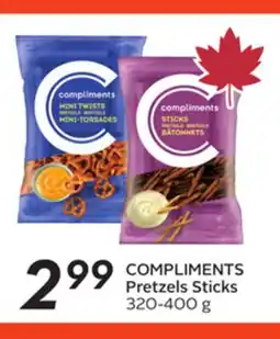 Sobeys COMPLIMENTS Pretzels Sticks offer