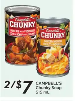 Sobeys CAMPBELL'S Chunky Soup offer