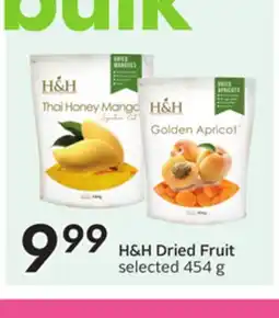 Sobeys H&H Dried Fruit offer