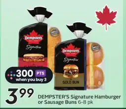 Sobeys DEMPSTER'S Signature Hamburger or Sausage Buns offer
