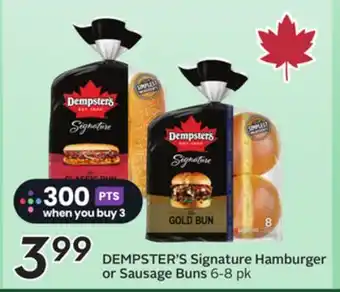 Sobeys DEMPSTER'S Signature Hamburger or Sausage Buns offer