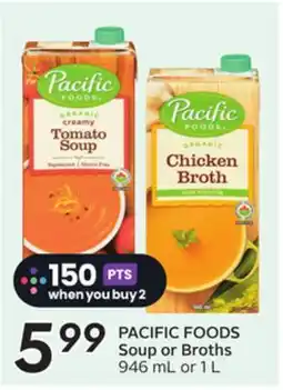 Sobeys PACIFIC FOODS Soup or Broths offer