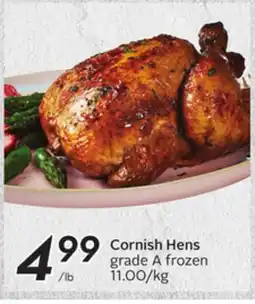 Sobeys Cornish Hens offer