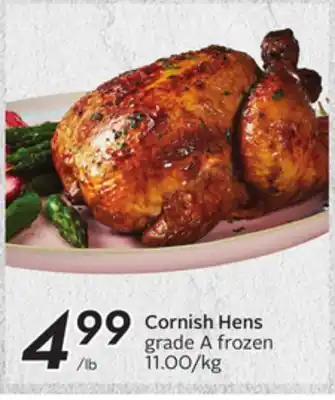 Sobeys Cornish Hens offer