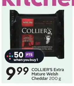 Sobeys COLLIER'S Extra Mature Welsh Cheddar offer