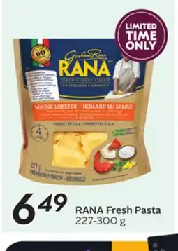Sobeys RANA Fresh Pasta offer