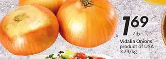Sobeys Vidalia Onions offer