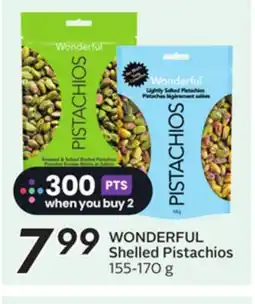 Sobeys WONDERFUL Shelled Pistachios offer
