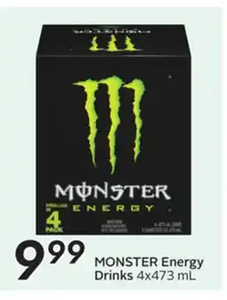 Sobeys MONSTER Energy Drinks offer