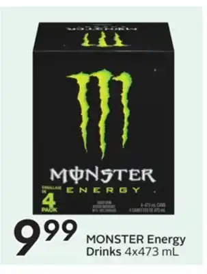 Sobeys MONSTER Energy Drinks offer