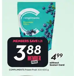 Sobeys Frozen Fruit offer