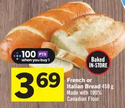 Foodland French or Italian Bread offer
