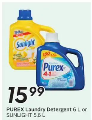 Sobeys Laundry Detergent offer