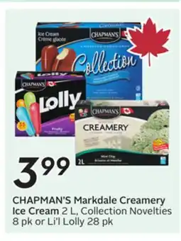 Sobeys Markdale Creamery Ice Cream offer