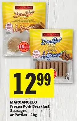 Foodland MARCANGELO Frozen Pork Breakfast Sausages or Patties offer