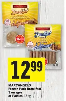 Foodland MARCANGELO Frozen Pork Breakfast Sausages or Patties offer