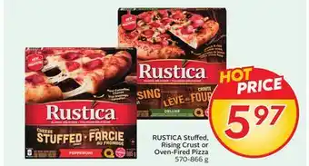 Sobeys Stuffed, Rising Crust or Oven-Fired Pizza offer