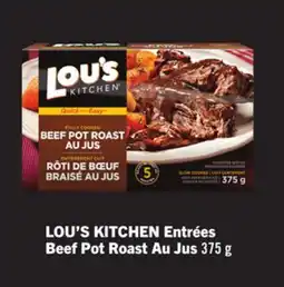 Foodland LOU'S KITCHEN Entrées Beef Pot Roast Au Jus offer