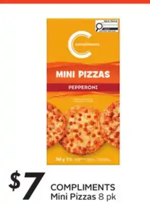 Sobeys COMPLIMENTS Mini Pizzas offer