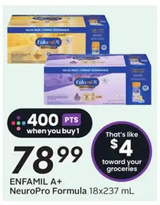 Sobeys ENFAMIL A + NeuroPro Formula offer