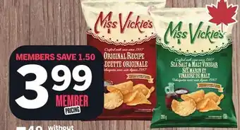 Foodland MISS VICKIE'S Kettle Chips offer