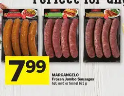Foodland MARCANGELO Frozen Jumbo Sausages offer