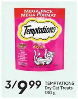 Sobeys TEMPTATIONS Dry Cat Treats offer