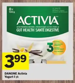 Foodland DANONE Activia Yogurt offer