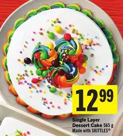 Foodland Single Layer Dessert Cake offer