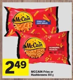Foodland MCCAIN Fries or Hashbrowns offer