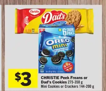 Foodland CHRISTIE Peek Freans or Dad's Cookies offer