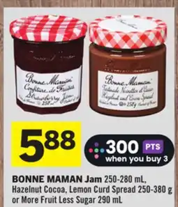 Foodland BONNE MAMAN Jam offer