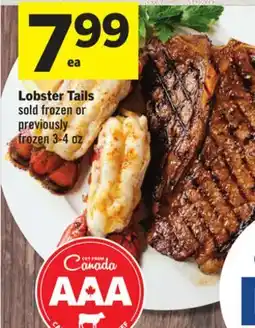 Foodland Lobster Tails sold offer