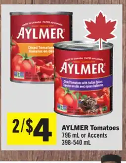 Foodland AYLMER Tomatoes offer