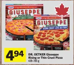 Foodland DR. OETKER Giuseppe Rising or Thin Crust Pizza offer