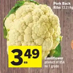 Foodland Cauliflower offer