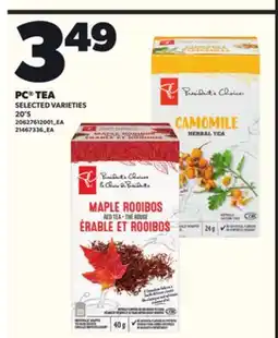 Loblaws PC TEA, 20'S offer