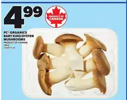 Loblaws PC ORGANICS BABY KING OYSTER MUSHROOMS, 70 G offer