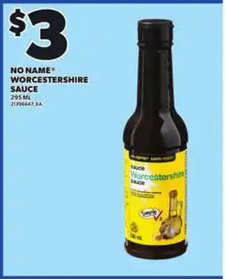 Loblaws NO NAME WORCESTERSHIRE SAUCE 295ML offer