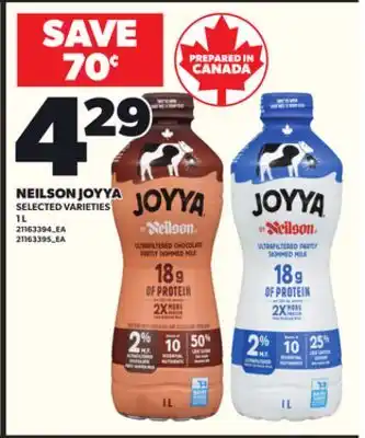 Loblaws NEILSON JOYYA, 1 L offer