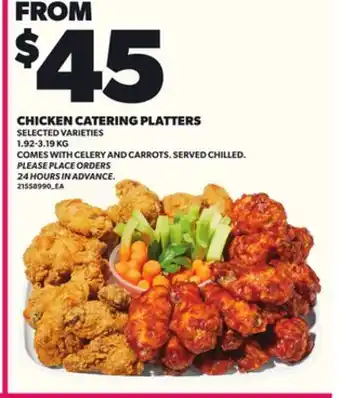Loblaws CHICKEN CATERING PLATTERS, 1.92-3.19 KG offer