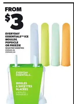 Loblaws EVERYDAY ESSENTIALS ICE MOULDS, POPSICLE OR FREEZIE offer