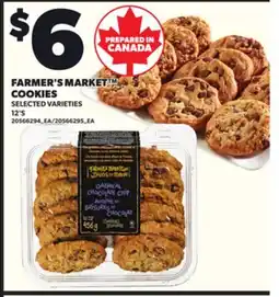 Loblaws FARMER'S MARKET COOKIES, 12'S offer