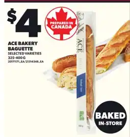 Loblaws ACE BAKERY BAGUETTE, 325-400 G offer