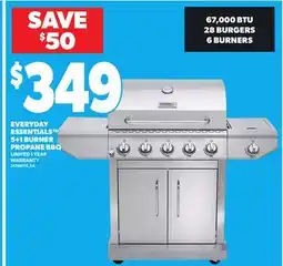 Loblaws EVERYDAY ESSENTIALS 5+1 BURNER PROPANE BBQ offer