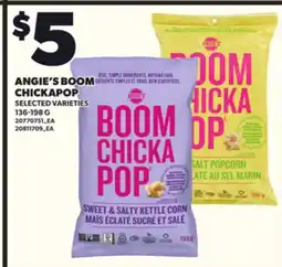 Loblaws ANGIE'S BOOM CHICKAPOP 136-198G offer