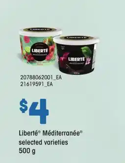 Loblaws LIBERTÉ MÉDITERRANÉE , 500 G offer