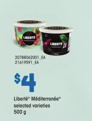 Loblaws LIBERTÉ MÉDITERRANÉE , 500 G offer