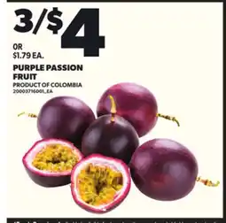 Loblaws PURPLE PASSION FRUIT offer